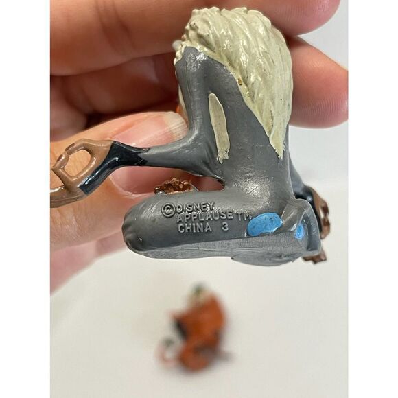 Lion King PVC Rafiki Meditating and Timon Pumba Disney Applause Cake Topper - Picture 7 of 7